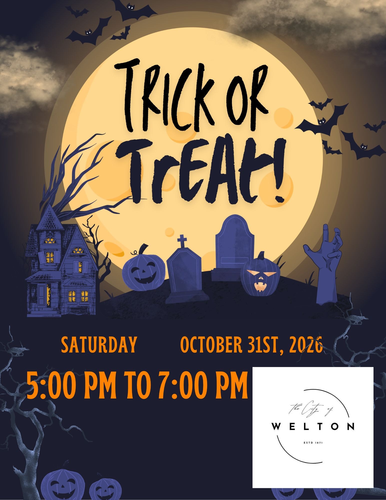 Trick or Treat — October 31st, 2026
